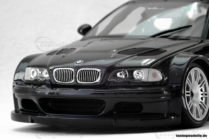 BMW M3 GTR E46, Minichamps 1:18 modelcar in carbonschwarz color by 