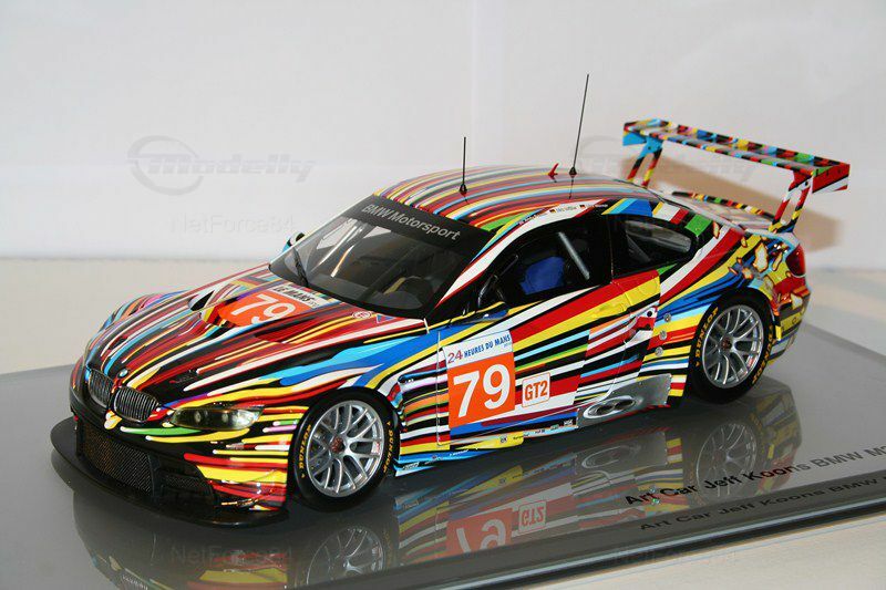 modelcar BMW M3 GT2 Art Car produced by Minichamps BMW Art Car Museum 