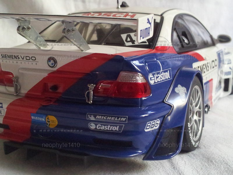 BMW M3 GTR E46 Sieger 24 h Nürburgring 2004 modelcar, AUTOart 1:18 