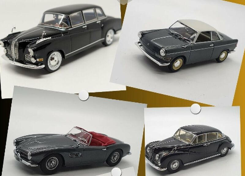 modelcars Kategorie BMW 1:43 production years 1951–1965 Abbildung