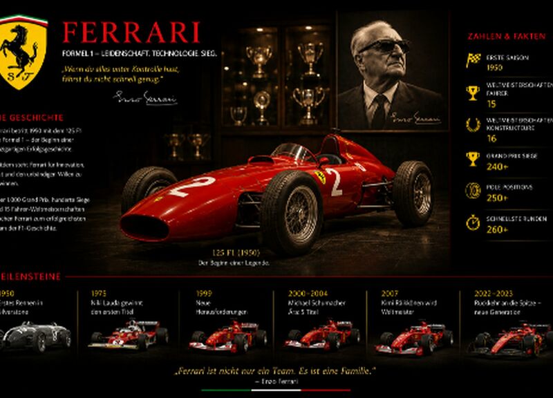 aerospace Kategorie Ferrari 1:18 Abbildung