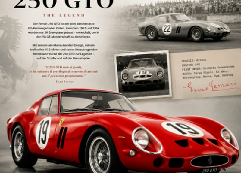 aerospace Kategorie Ferrari 1:18, 250 GTO Abbildung