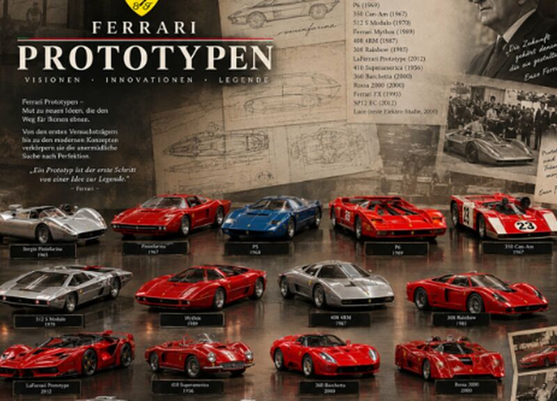aerospace Kategorie Ferrari 1:18, Prototypen Abbildung